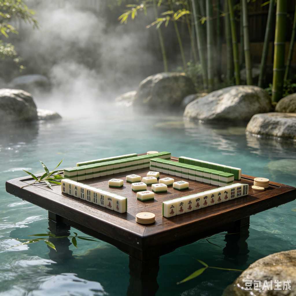 handheld mahjong tiles set