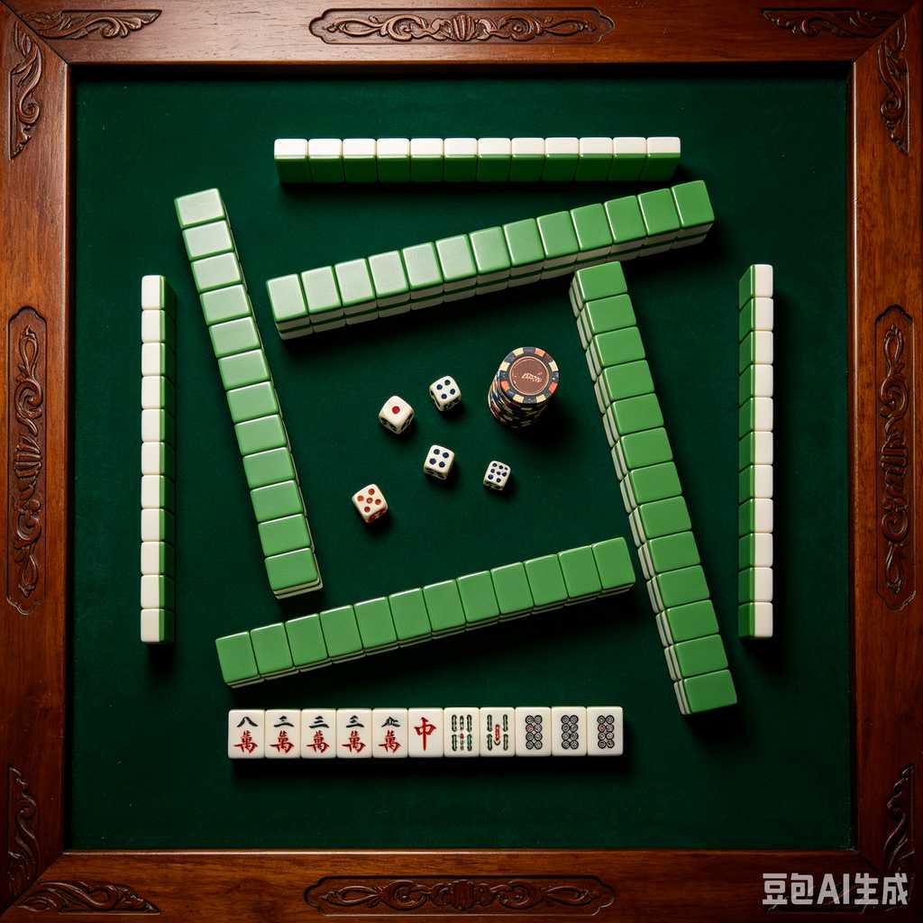large print mahjong set