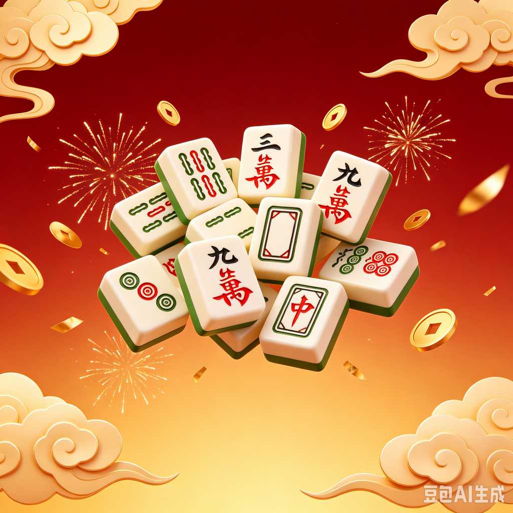 pink mahjong set