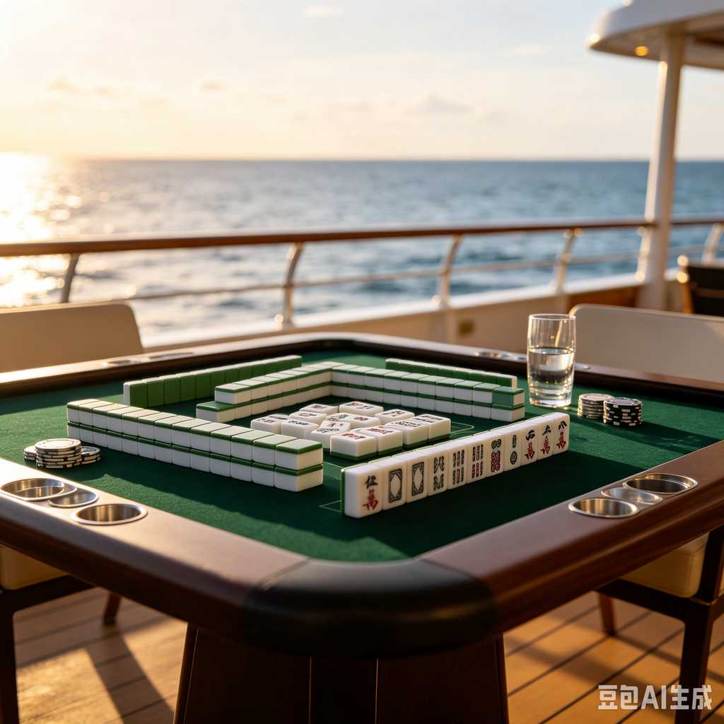 bamboo wood mahjong set